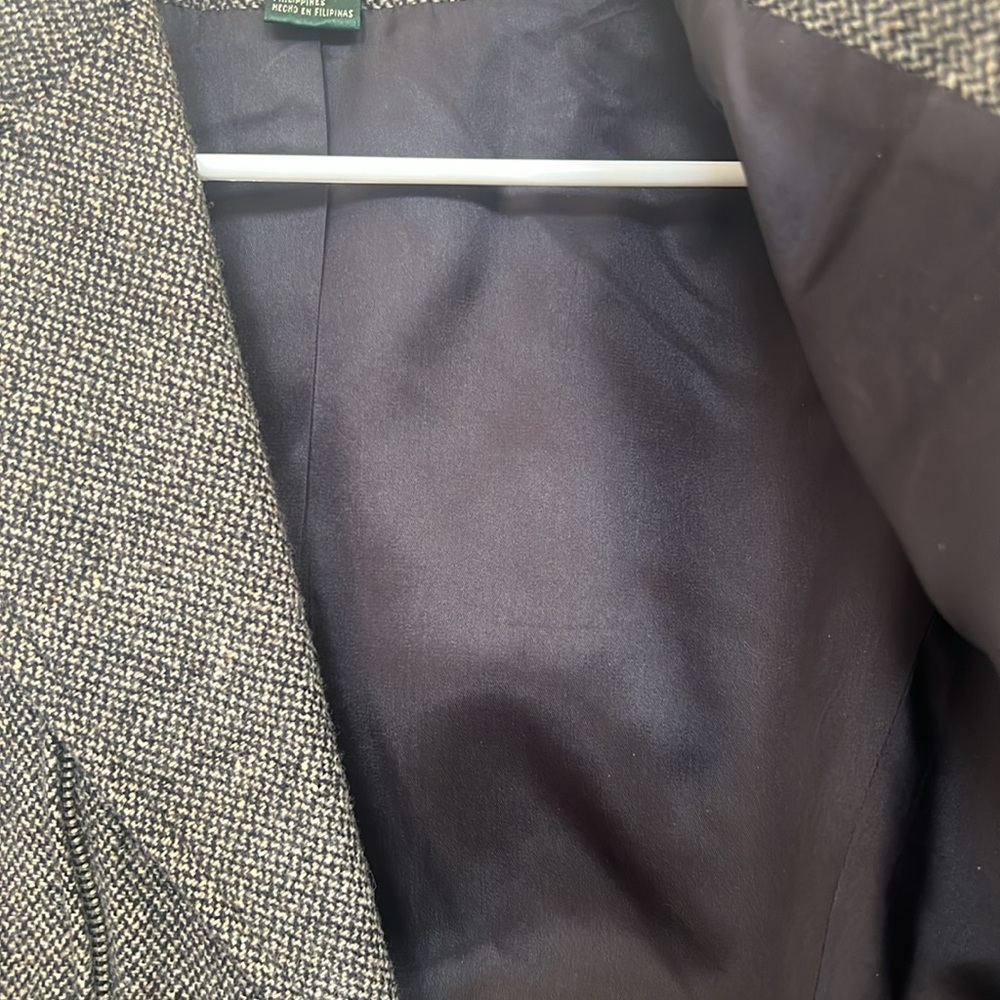 RALPH LAUREN TAILORED JACKET -
100% WOOL. - Picture 8 of 9